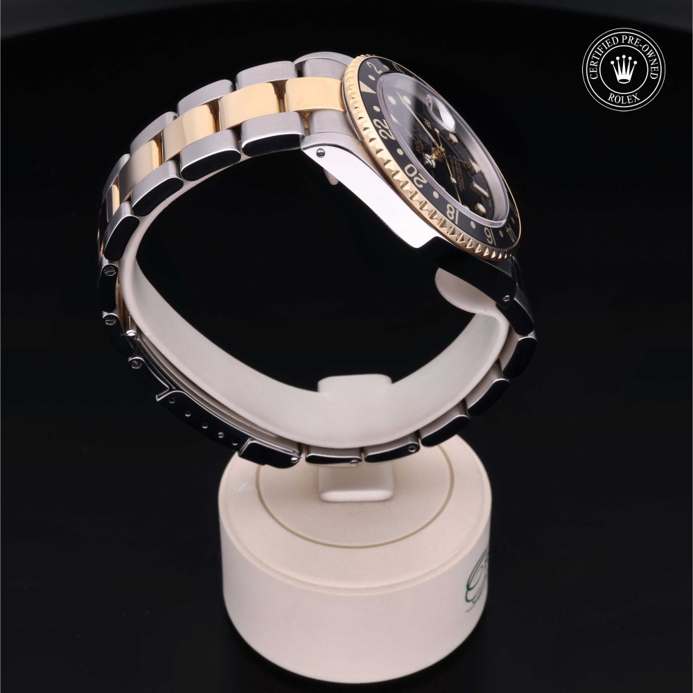 rolex-certified-pre-owned-GMT-Master II-40 mm-Yellow Rolesor-2003-M16713LN-0008