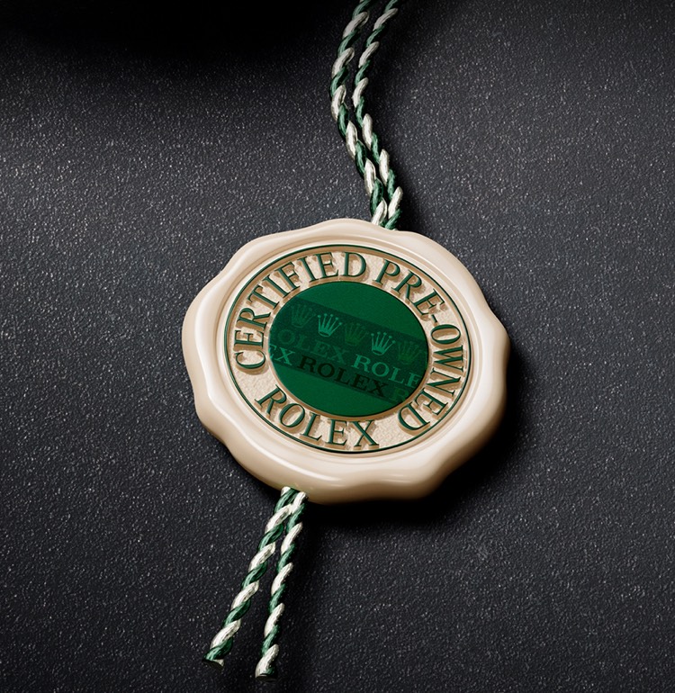 Rolex certified pre-owned crest