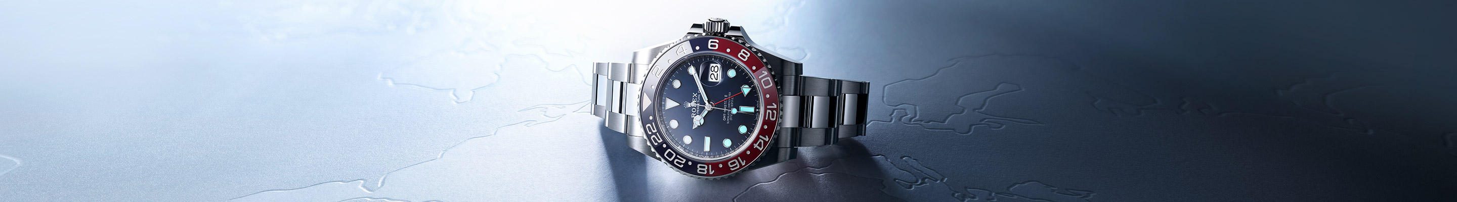 Rolex Oyster Perpetual silver watch 