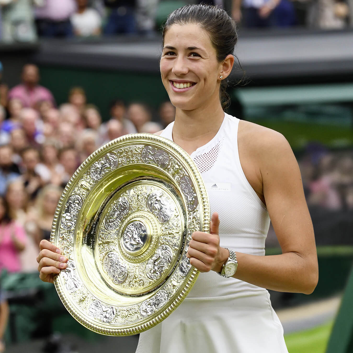 Garbine Muguruza at Rolex Wimbledon