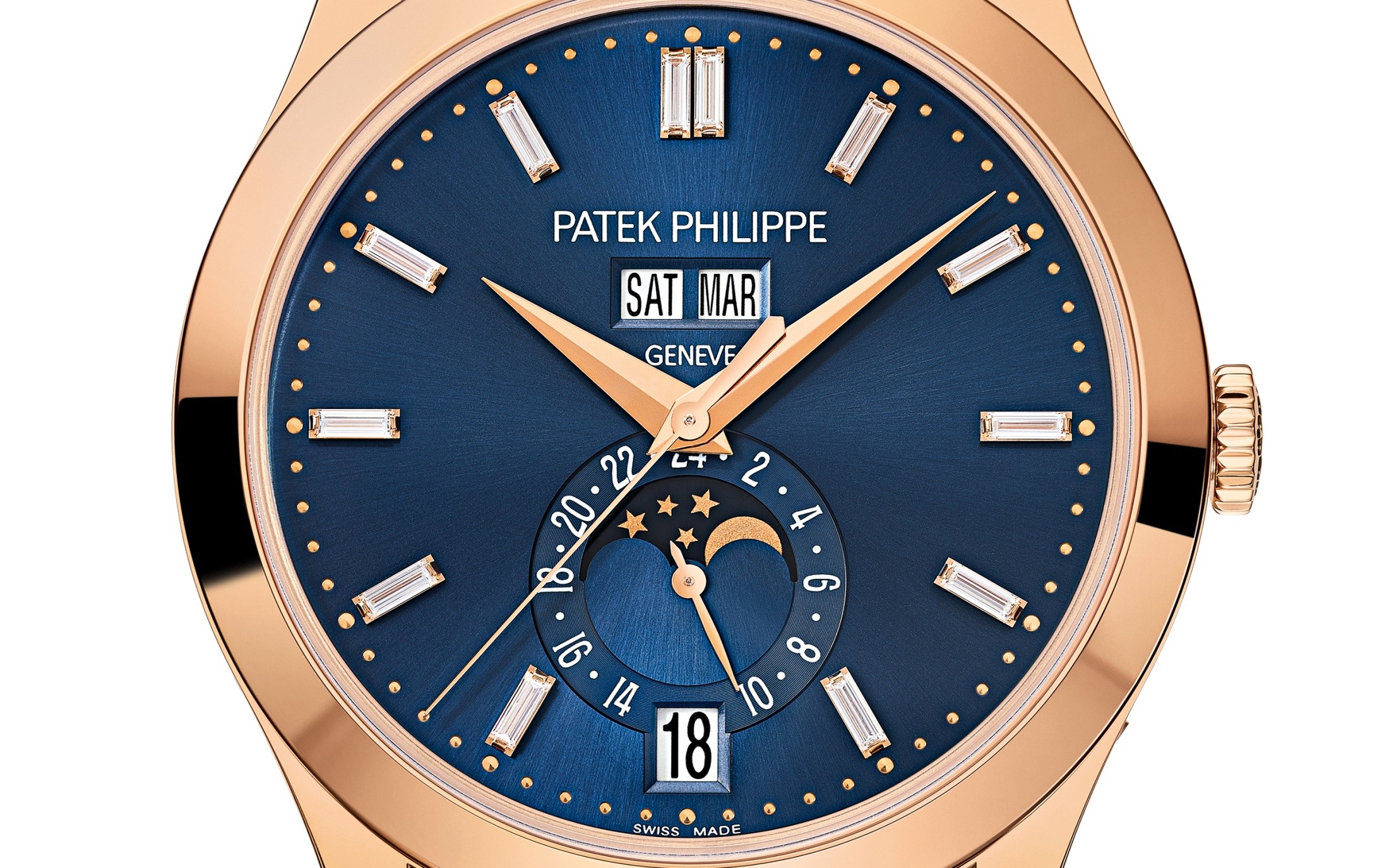 Patek Philippe Annual Calendar Moon Phases - Two Beautiful Complications