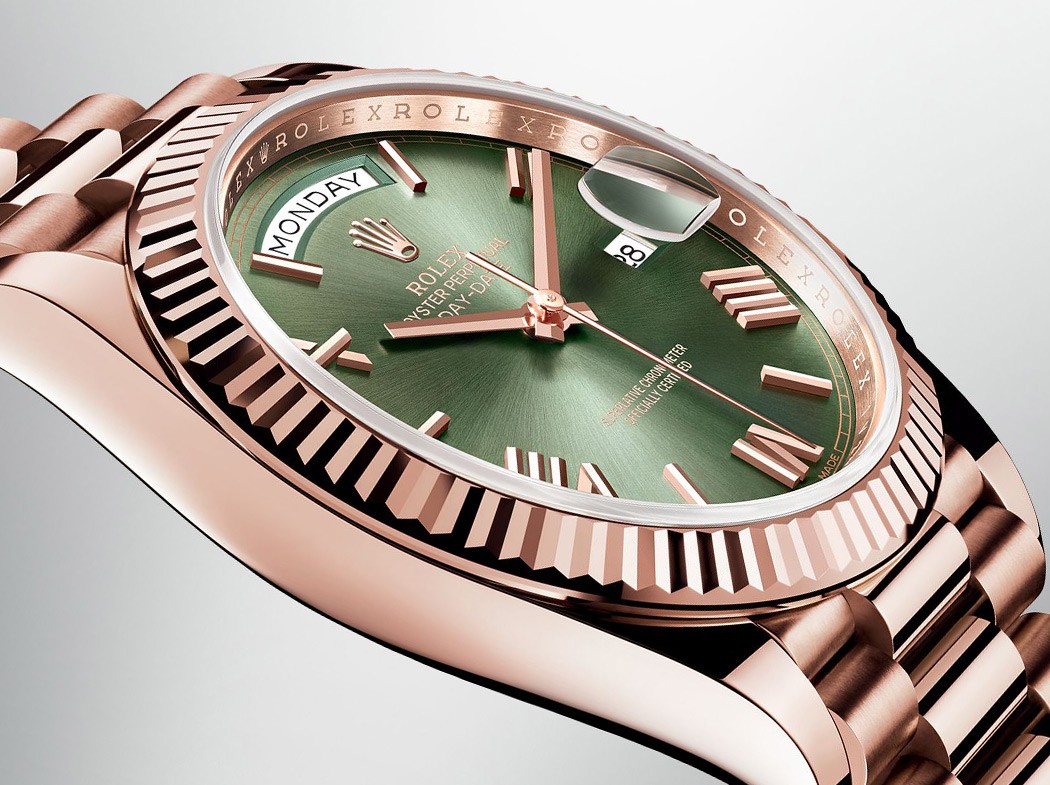 The Rolex Day-Date 40, 60th Anniversary Dial