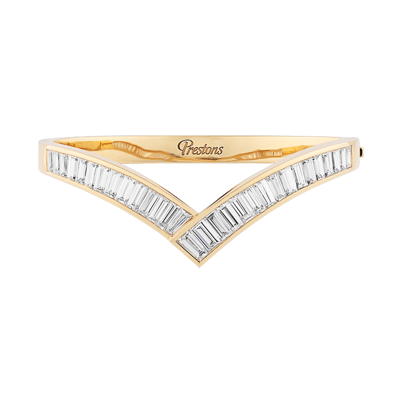 Fortuna Signature Baguette Bangle