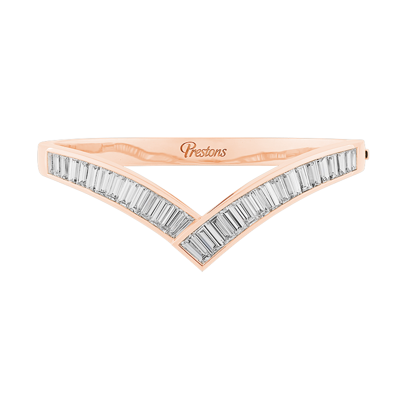 Fortuna Signature Baguette Bangle