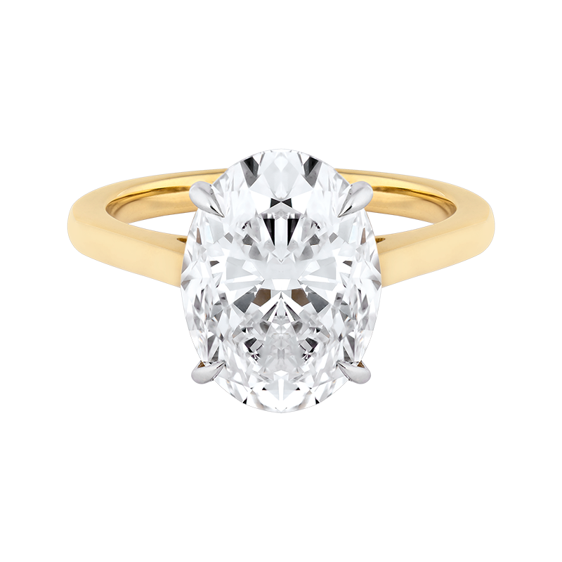Oval Cut Diamond Ring, 5.03ct