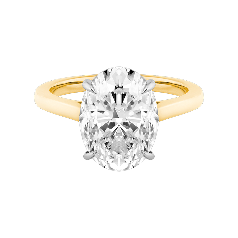 Oval Cut Diamond Ring, 5.03ct