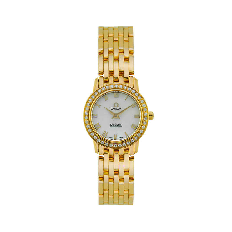 Omega, De Ville Prestige, 18ct Yellow Gold