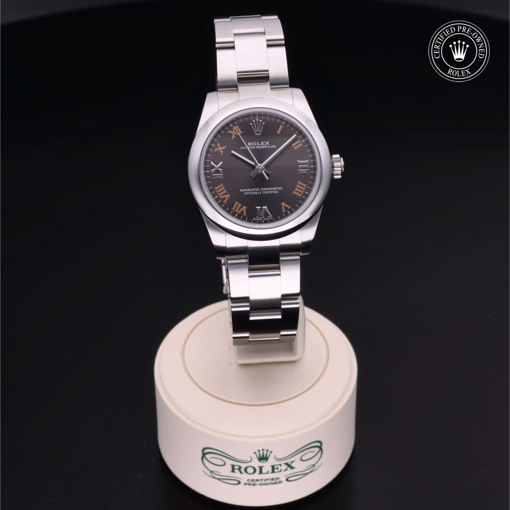 Oyster perpetual on sale 31 dark grey