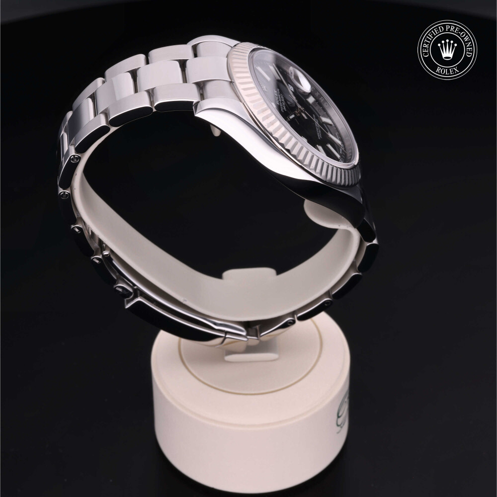rolex-certified-pre-owned-Datejust II-41 mm-White Rolesor-2017-116334