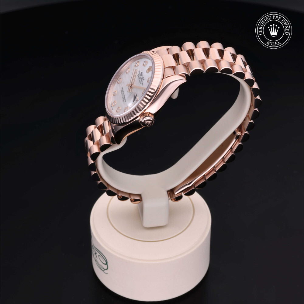 rolex-certified-pre-owned-Datejust-31 mm-18ct Everose Gold-2018-278275