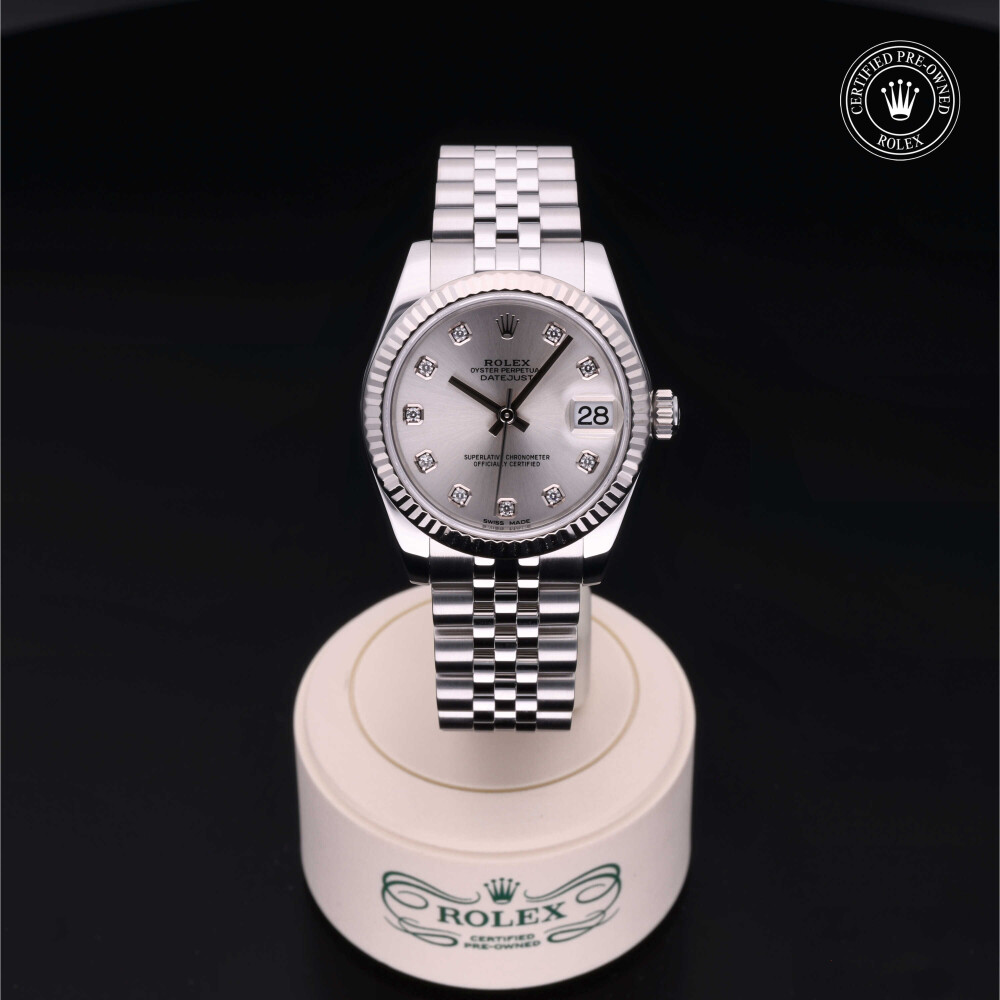 rolex-certified-pre-owned-Datejust-31 mm-White Rolesor-2019-178274