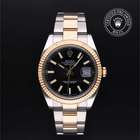 Two tone on sale rolex datejust 41
