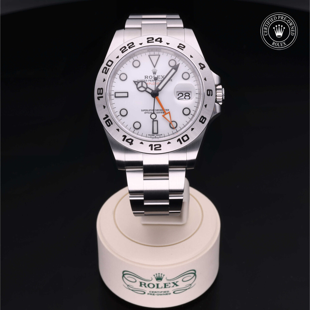 Rolex sale explorer bianco
