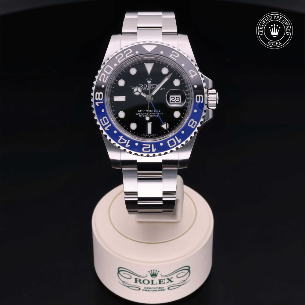 rolex-certified-pre-owned-GMT-Master II-40 mm-Oystersteel-2014-116710BLNR