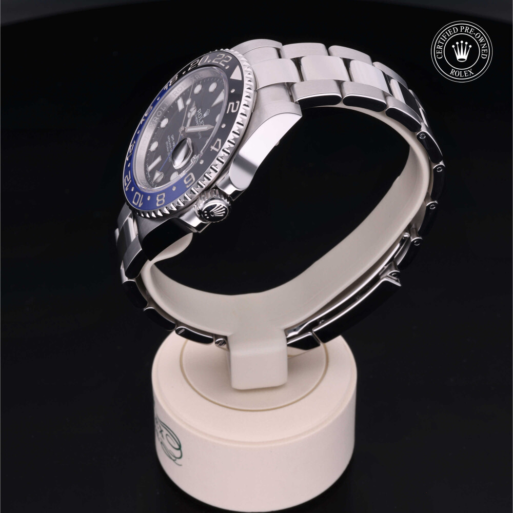 rolex-certified-pre-owned-GMT-Master II-40 mm-Oystersteel-2014-116710BLNR