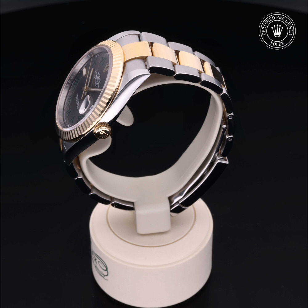 rolex-certified-pre-owned-Datejust-41 mm-Yellow Rolesor-2019-126333