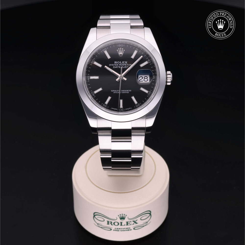 rolex-certified-pre-owned-Datejust-41 mm-Oystersteel-2017-126300