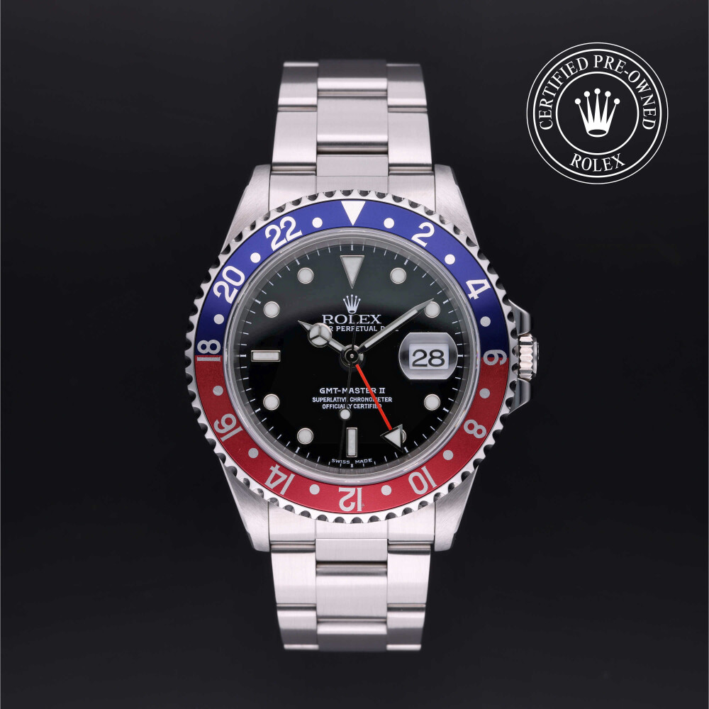 rolex-certified-pre-owned-GMT-Master II-40 mm-Oystersteel-2000-16710