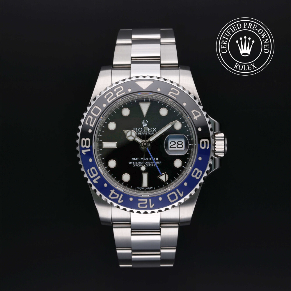 Rolex Certified Pre Owned GMT Master II 40 mm M116710BLNR 0002