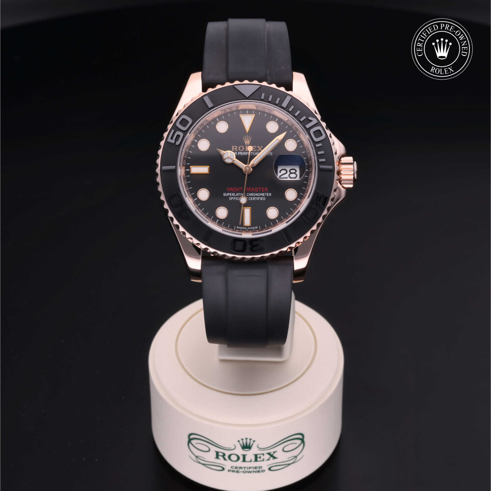 rolex-certified-pre-owned-Yacht-Master-40 mm-18ct Everose Gold-2015-M116655-0001
