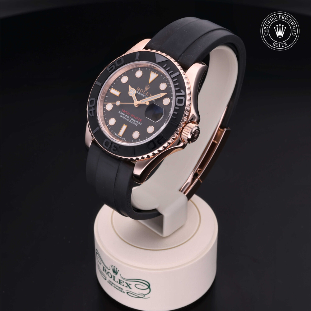rolex-certified-pre-owned-Yacht-Master-40 mm-18ct Everose Gold-2015-M116655-0001