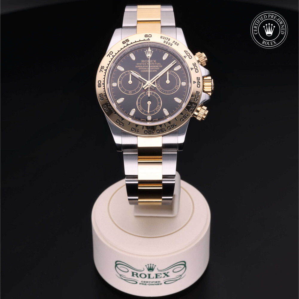 rolex-certified-pre-owned-Cosmograph Daytona-40 mm-Yellow Rolesor-2016-M116503-0004