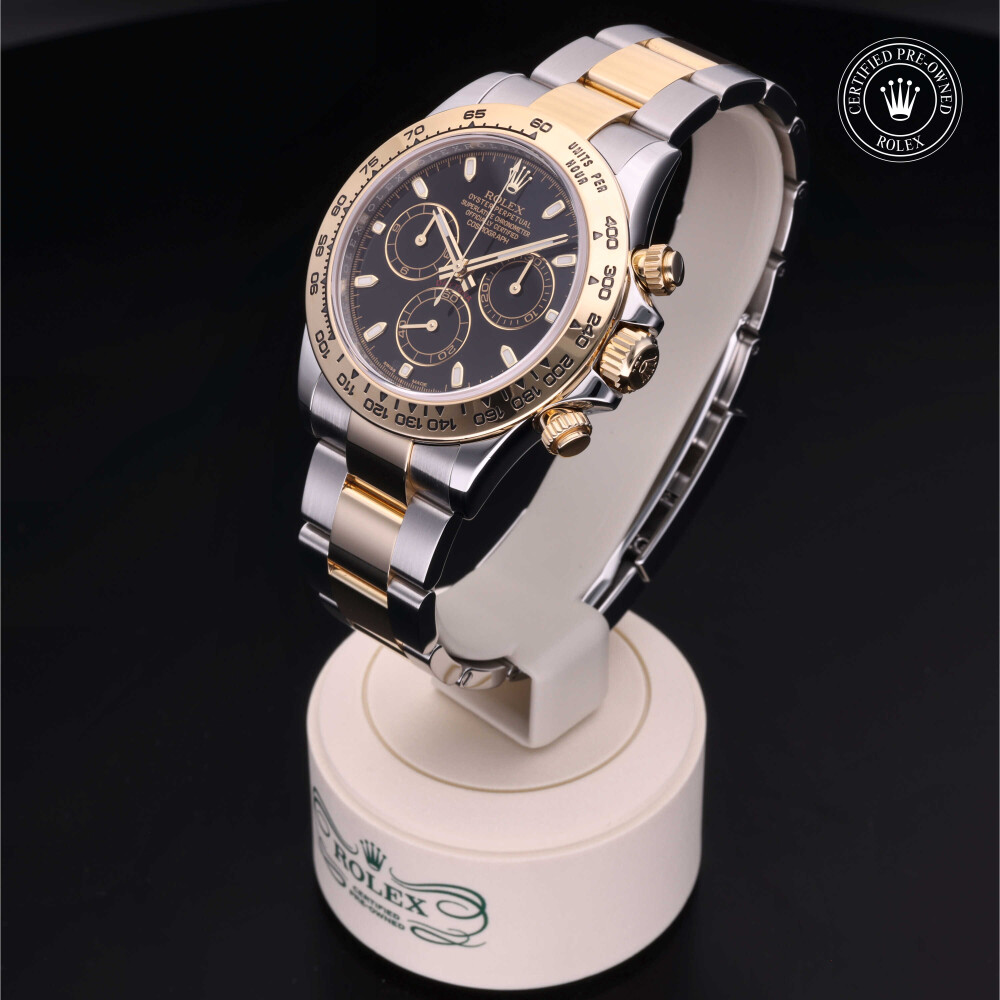 rolex-certified-pre-owned-Cosmograph Daytona-40 mm-Yellow Rolesor-2016-M116503-0004
