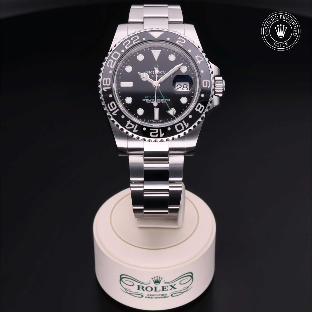 rolex-certified-pre-owned-GMT-Master II-40 mm-Oystersteel-2017-116710LN