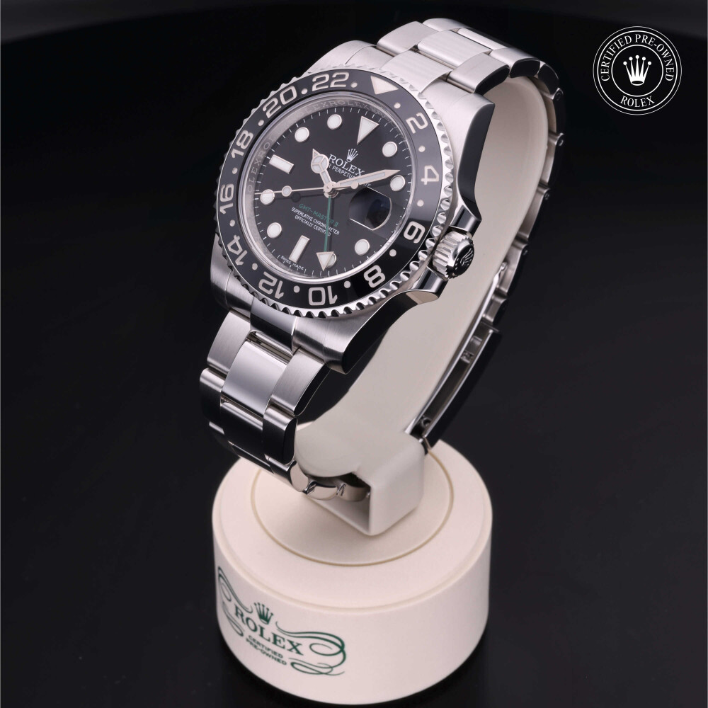 rolex-certified-pre-owned-GMT-Master II-40 mm-Oystersteel-2017-116710LN