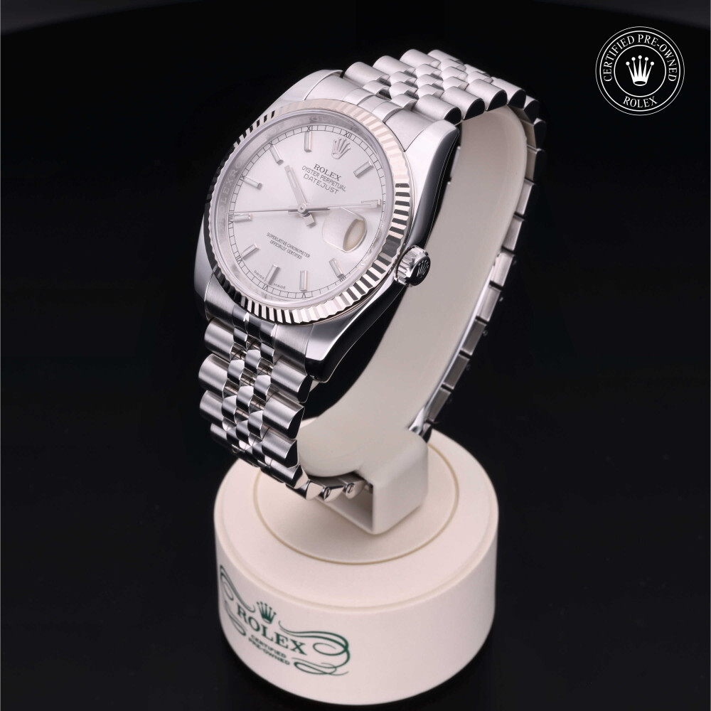 rolex-certified-pre-owned-Datejust-36 mm-White Rolesor-2016-M116234-0080