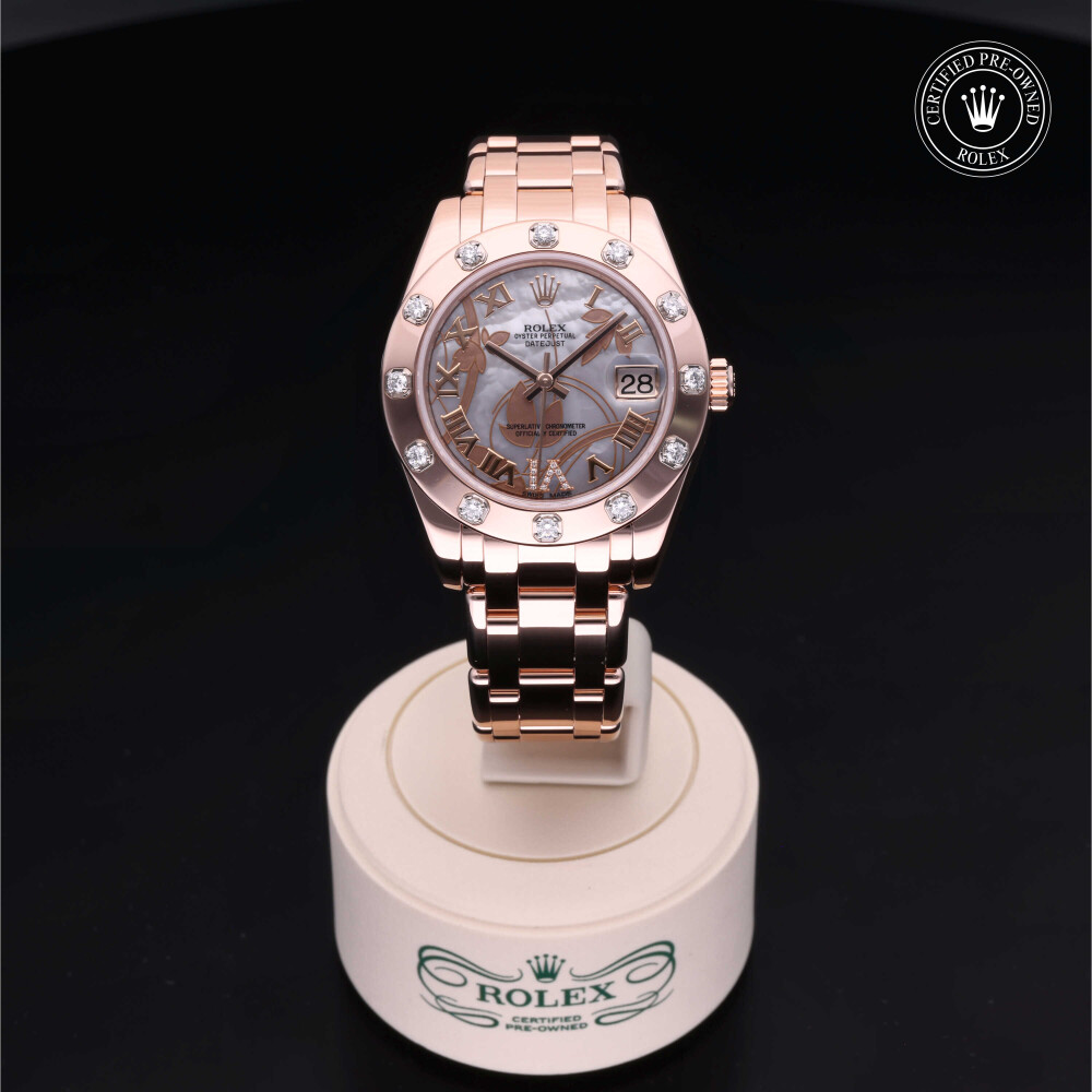 rolex-certified-pre-owned-Pearlmaster-34 mm-18ct Everose Gold-2015-M81315-0011