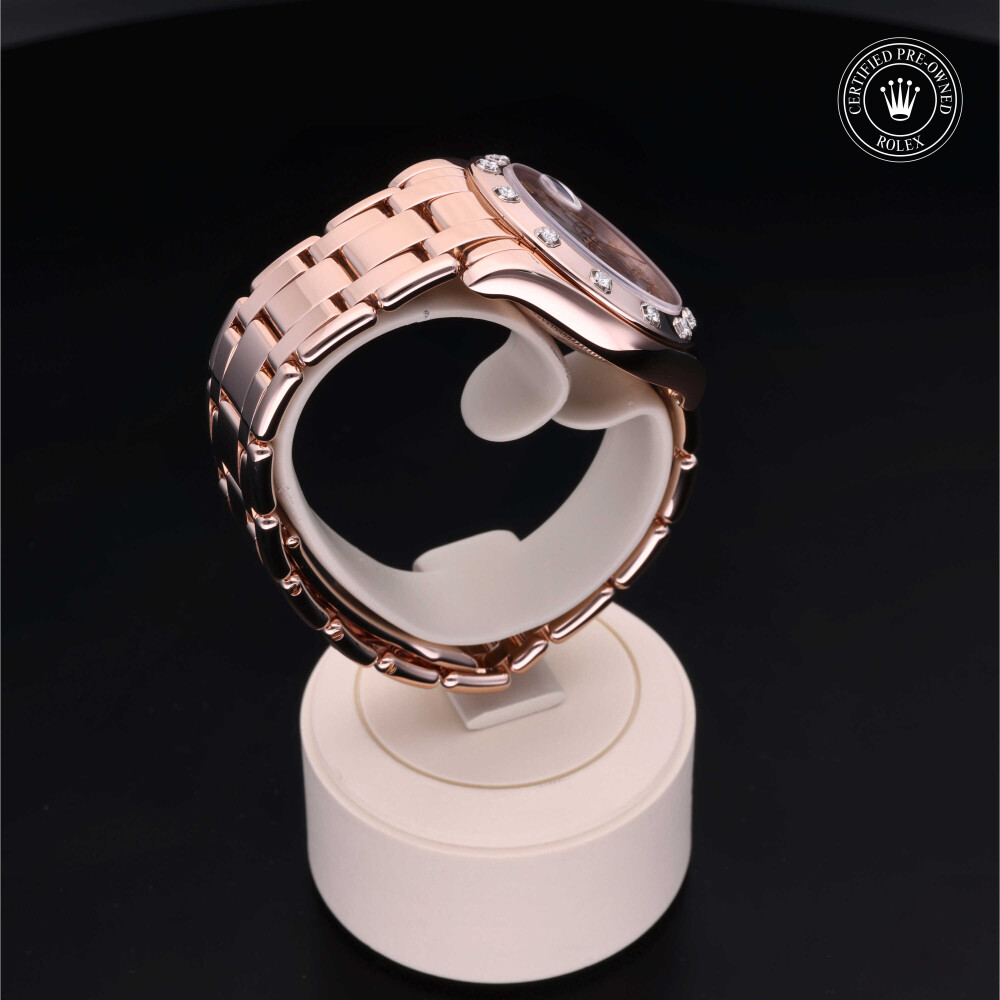 rolex-certified-pre-owned-Pearlmaster-34 mm-18ct Everose Gold-2015-M81315-0011