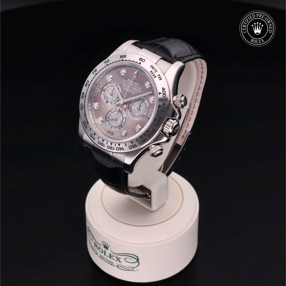rolex-certified-pre-owned-Cosmograph Daytona-40 mm-18ct White Gold-2011-M116519-0165