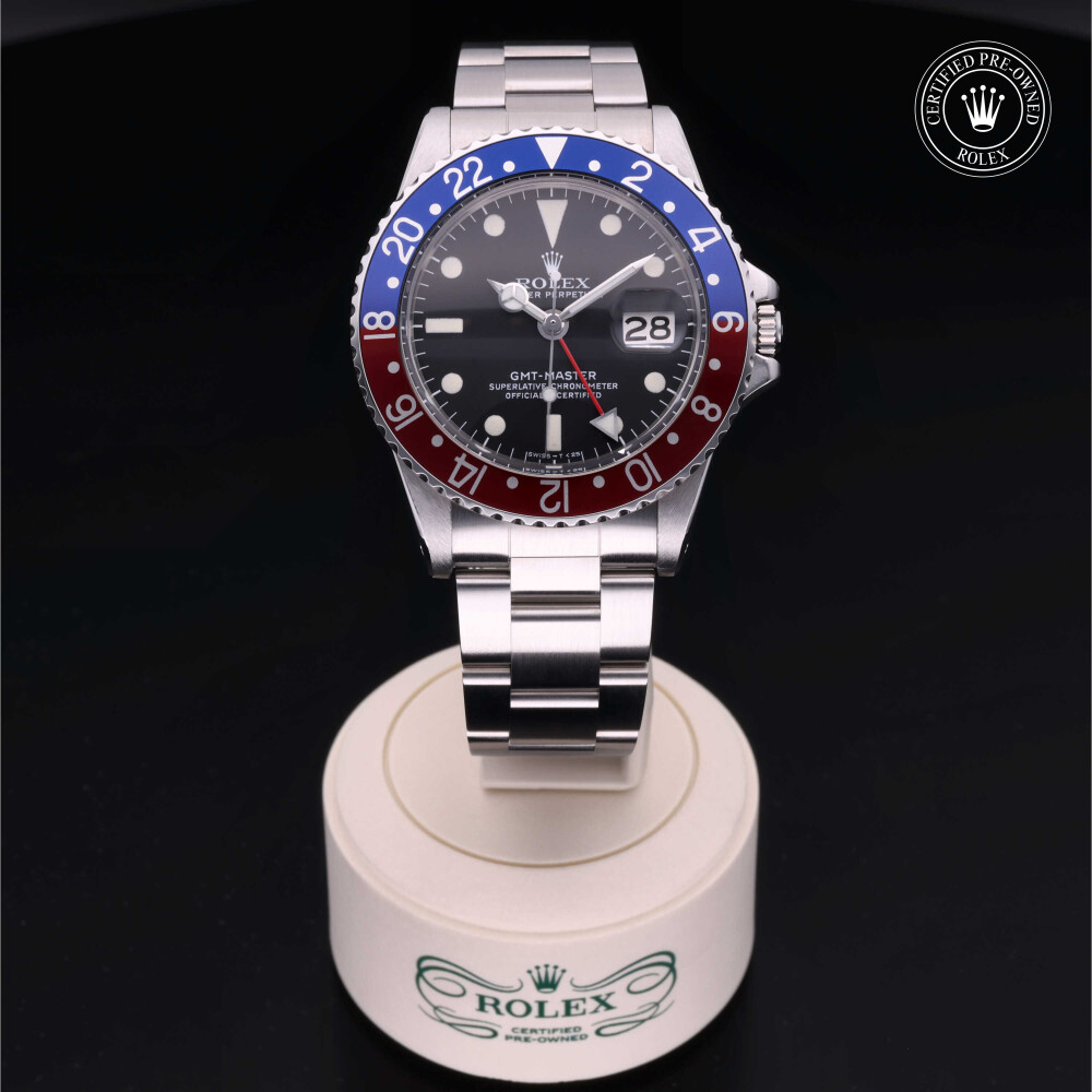 rolex-certified-pre-owned-GMT-Master-40 mm-Stainless Steel-Undated-1675/0