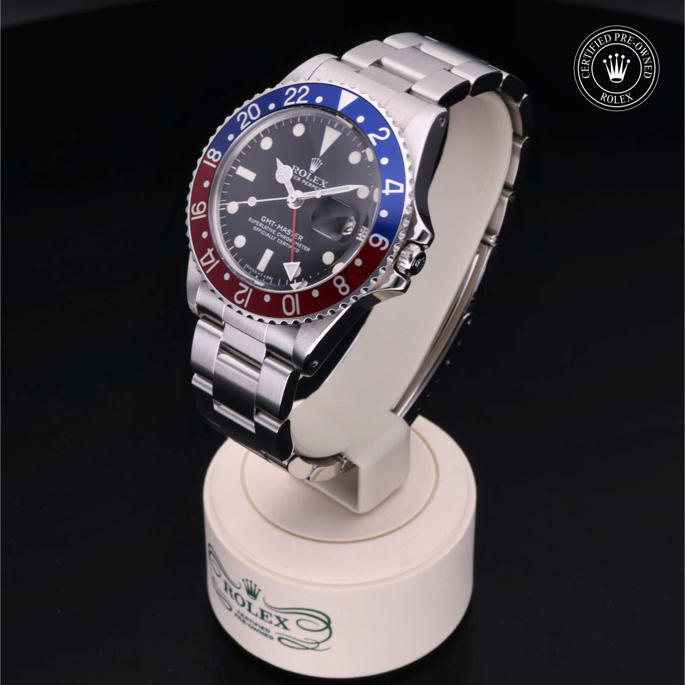 rolex-certified-pre-owned-GMT-Master-40 mm-Stainless Steel-Undated-1675/0