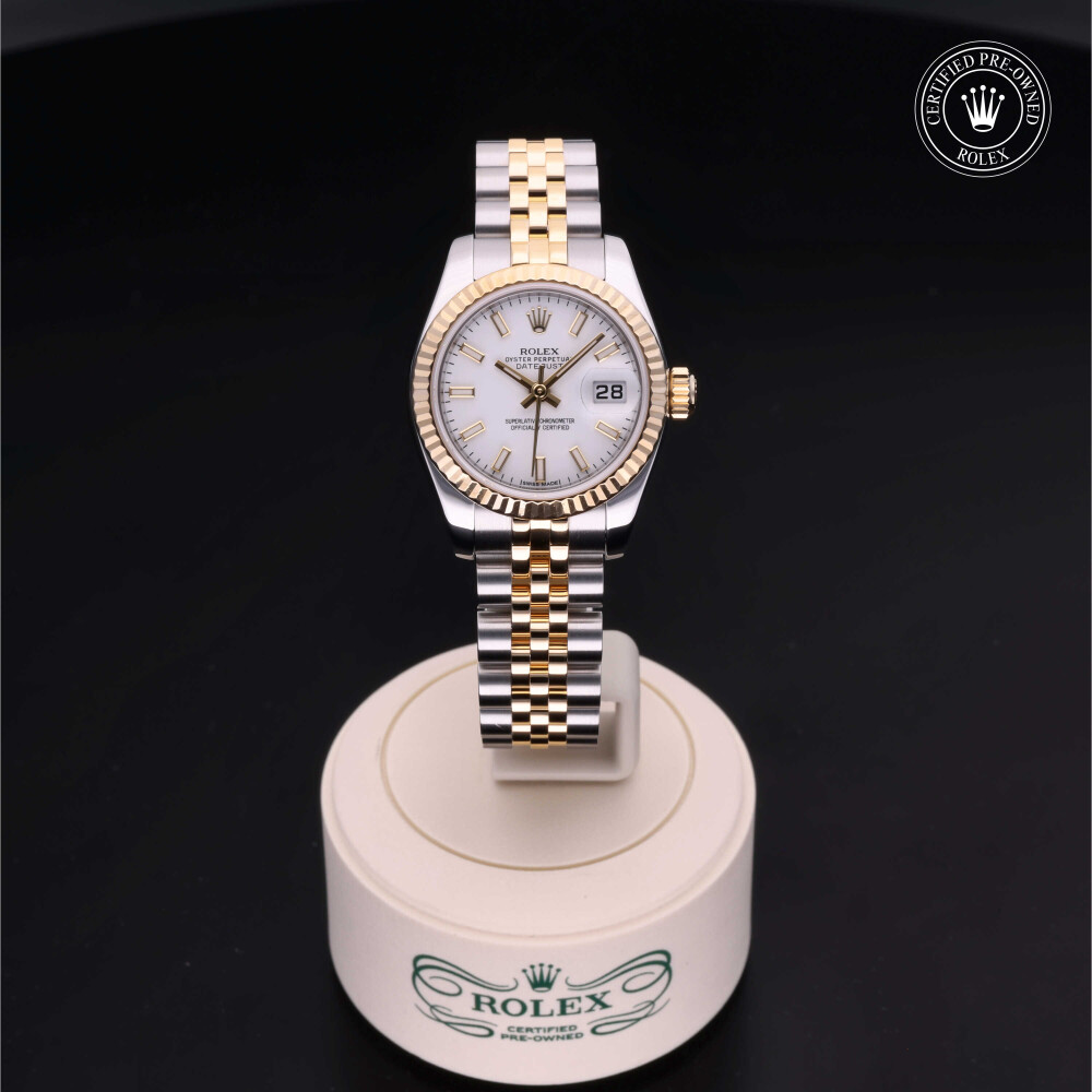 rolex-certified-pre-owned-Lady-Datejust-26 mm-Yellow Rolesor-2013-179173