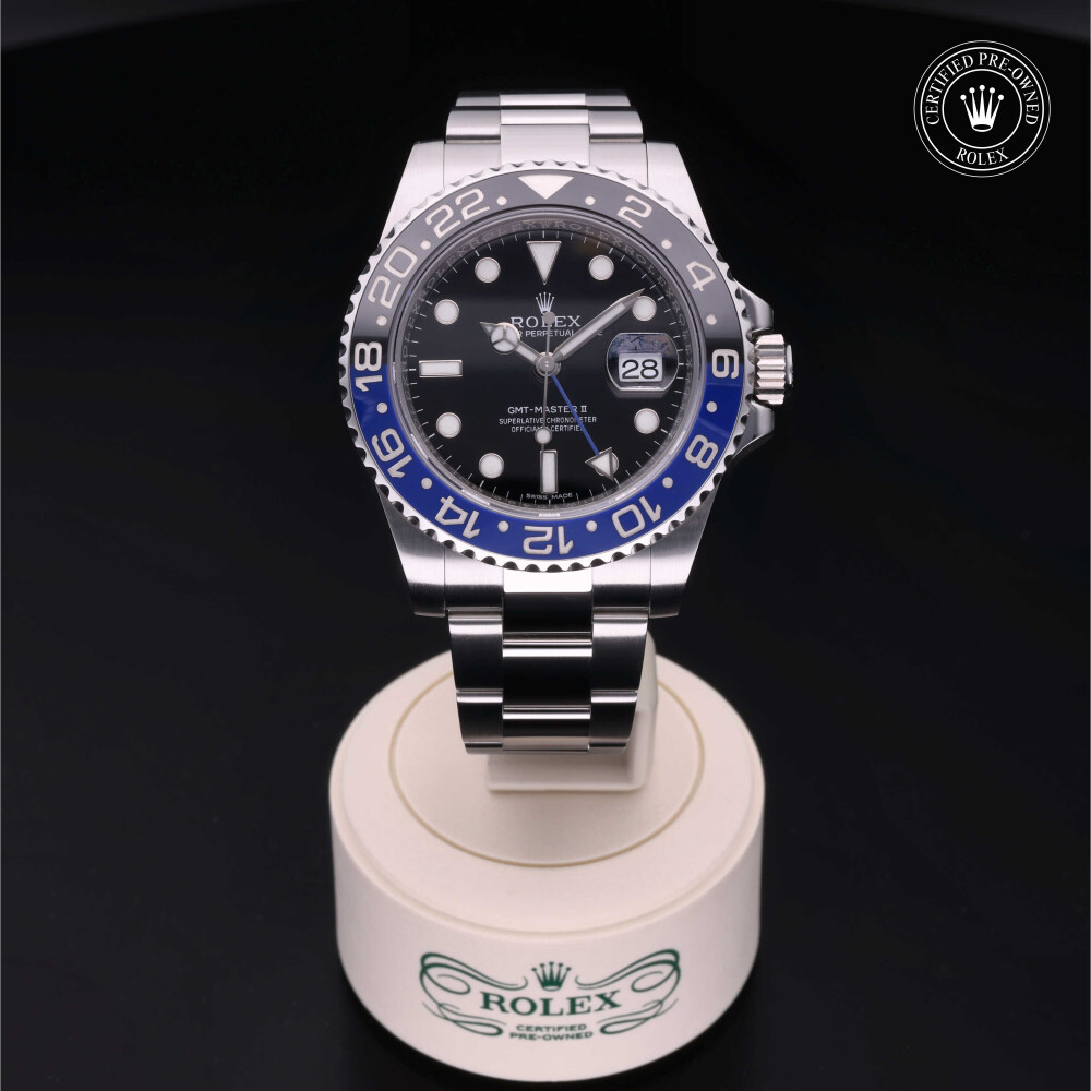 rolex-certified-pre-owned-GMT-Master II-40 mm-Oystersteel-2015-M116710BLNR-0002