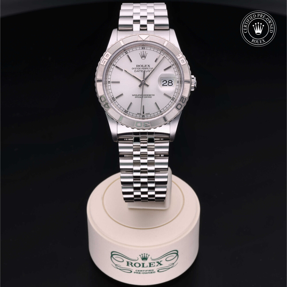 rolex-certified-pre-owned-Turn-O-Graph-36 mm-White Rolesor-2004-M16264-0040