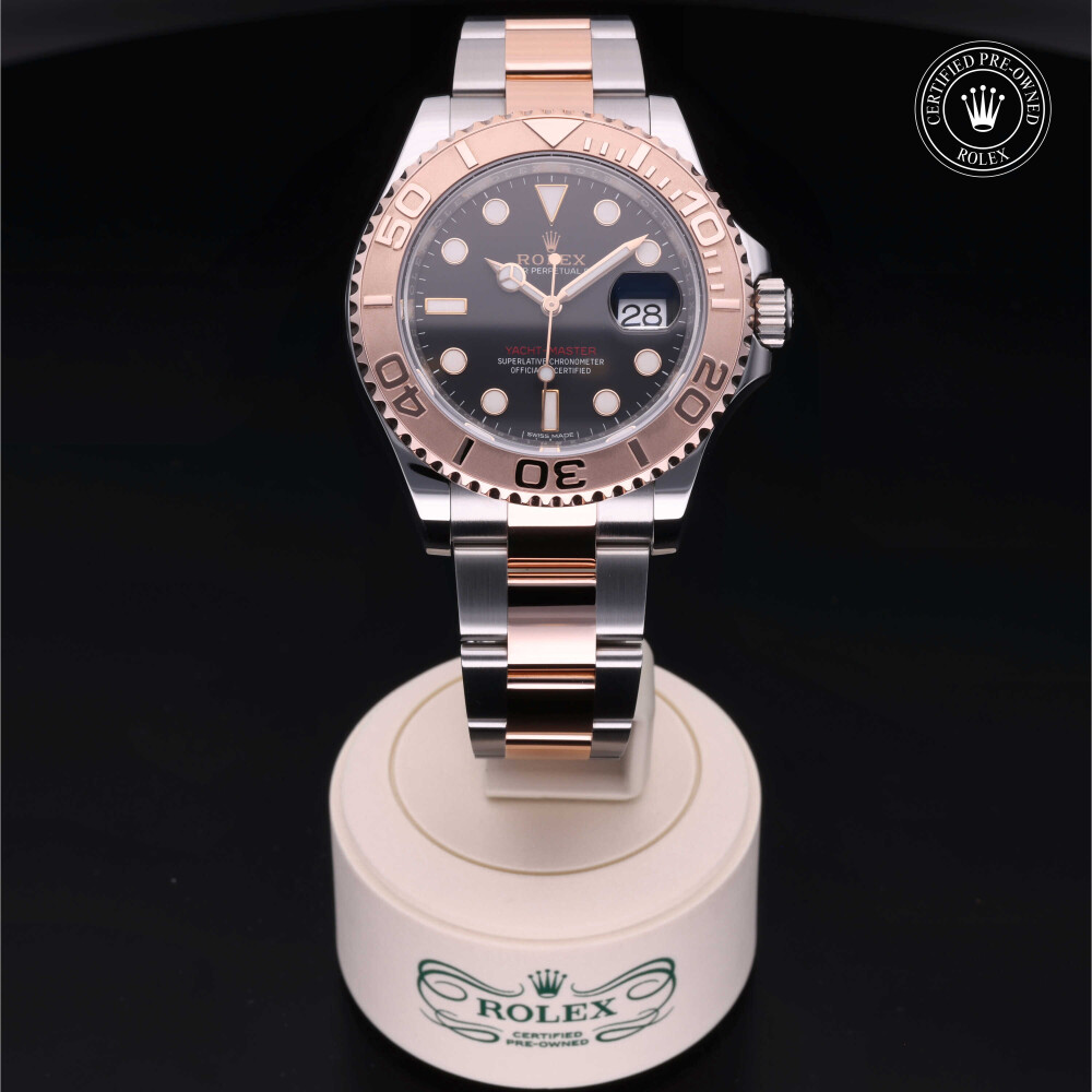 rolex-certified-pre-owned-Yacht-Master-40 mm-Everose Rolesor-2019-M116621-0002