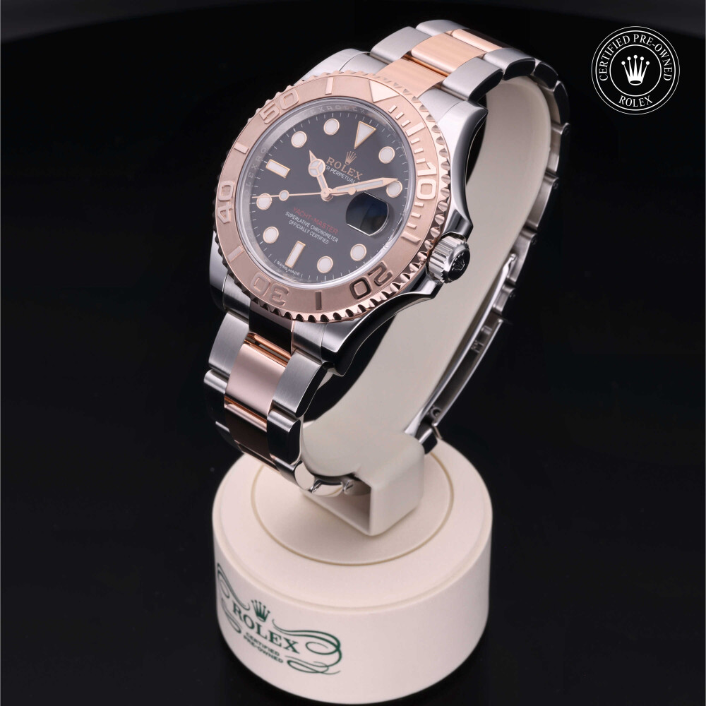 rolex-certified-pre-owned-Yacht-Master-40 mm-Everose Rolesor-2019-M116621-0002