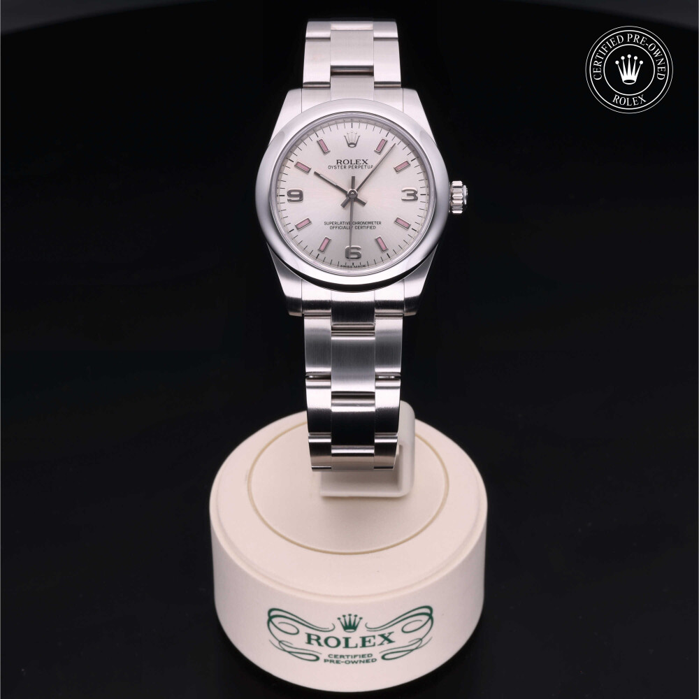 Rolex oyster 2025 perpetual 31 silver