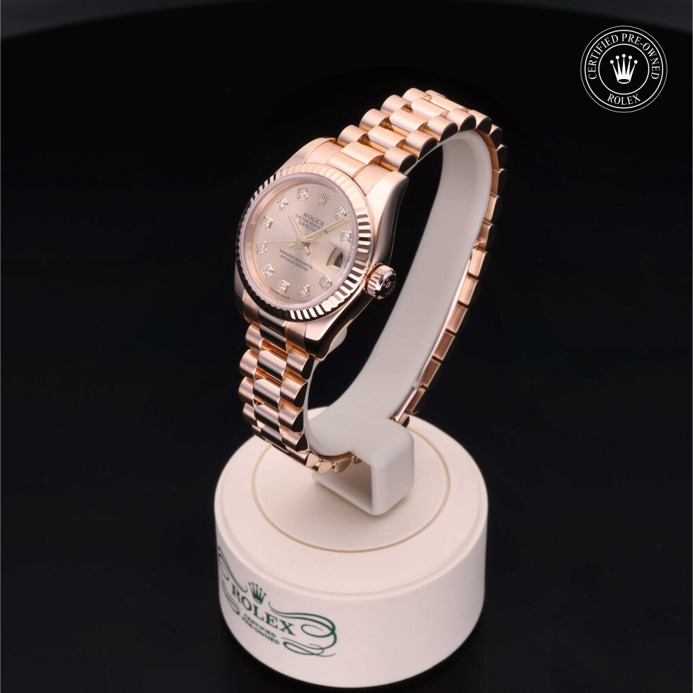 rolex-certified-pre-owned-Lady-Datejust-26 mm-18ct Rose Gold-2002-M179175-0039
