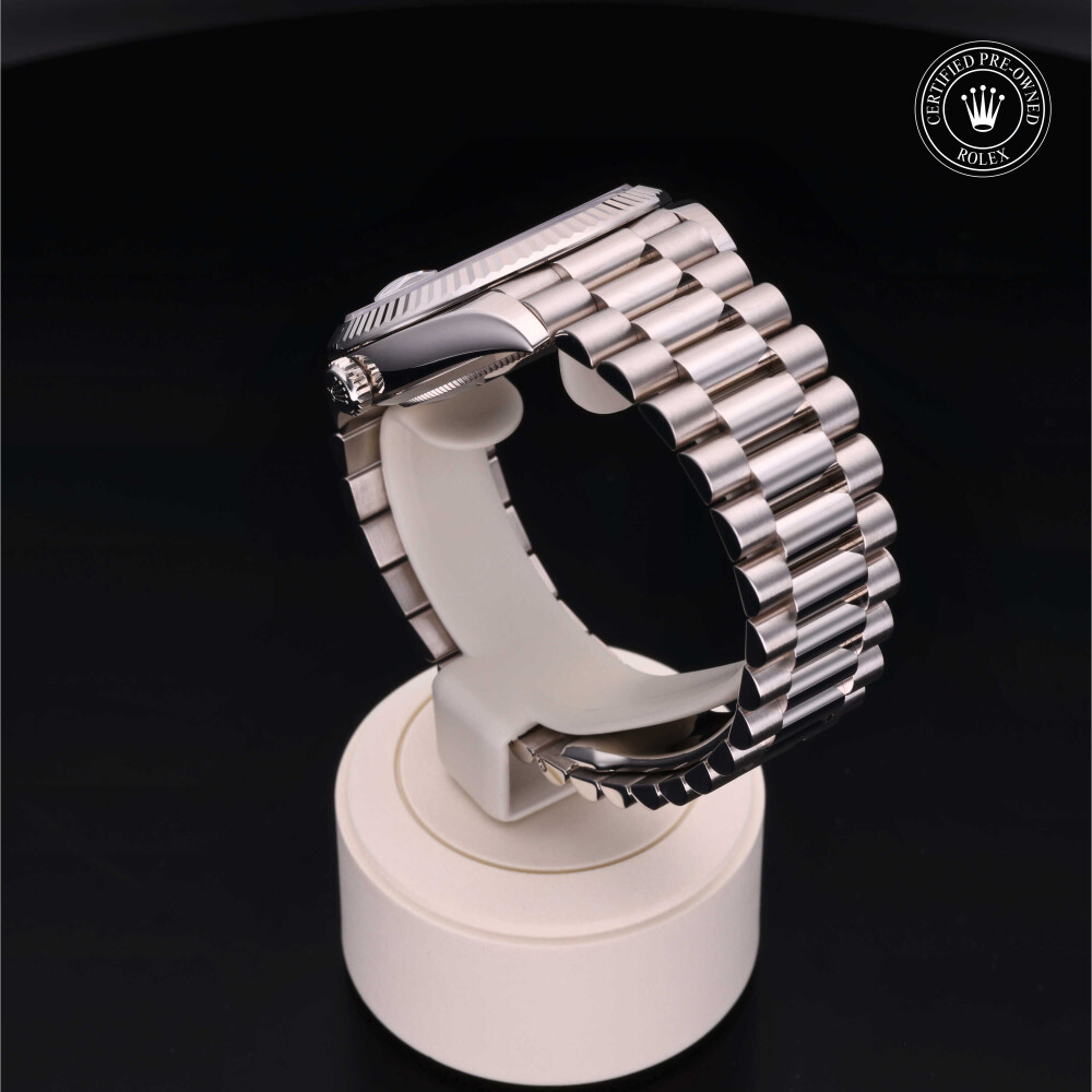 rolex-certified-pre-owned-Day-Date-40 mm-18ct White Gold-2019-M228239-0002