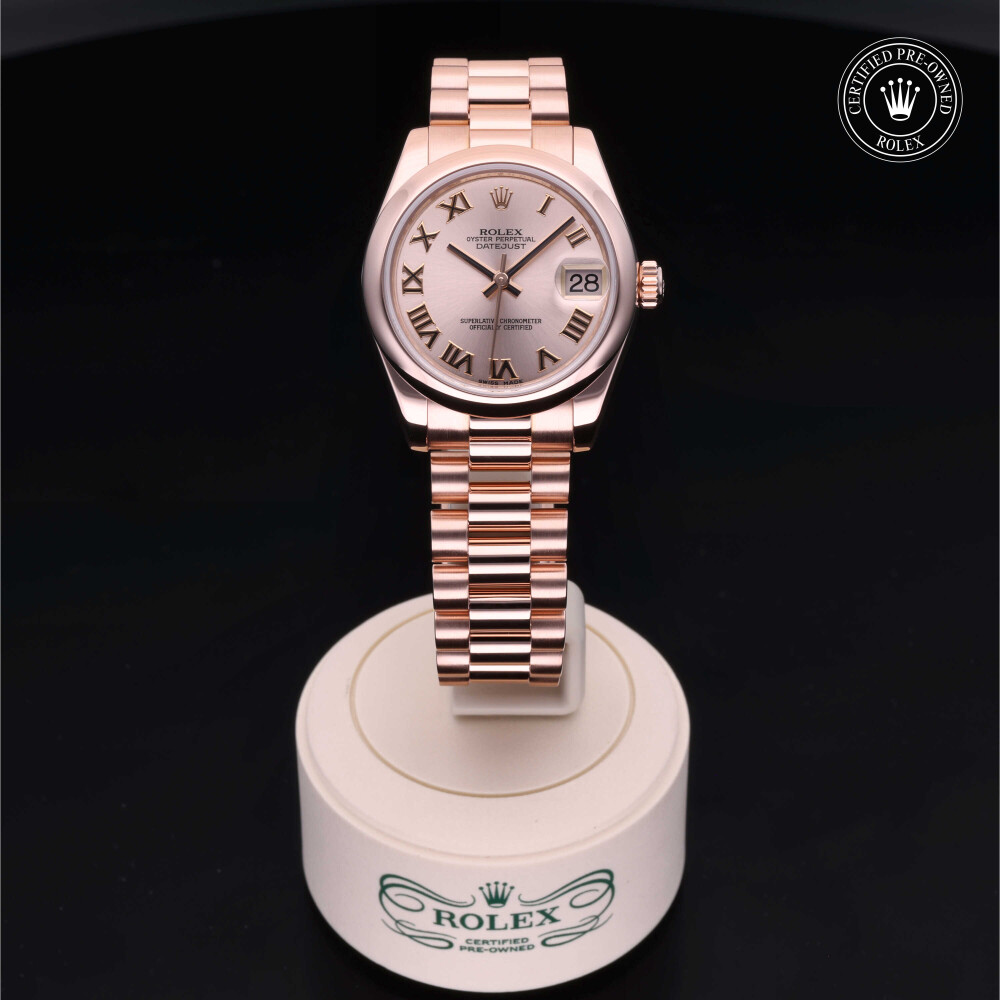 rolex-certified-pre-owned-Datejust-31 mm-18ct Everose Gold-2014-M178245F-0030