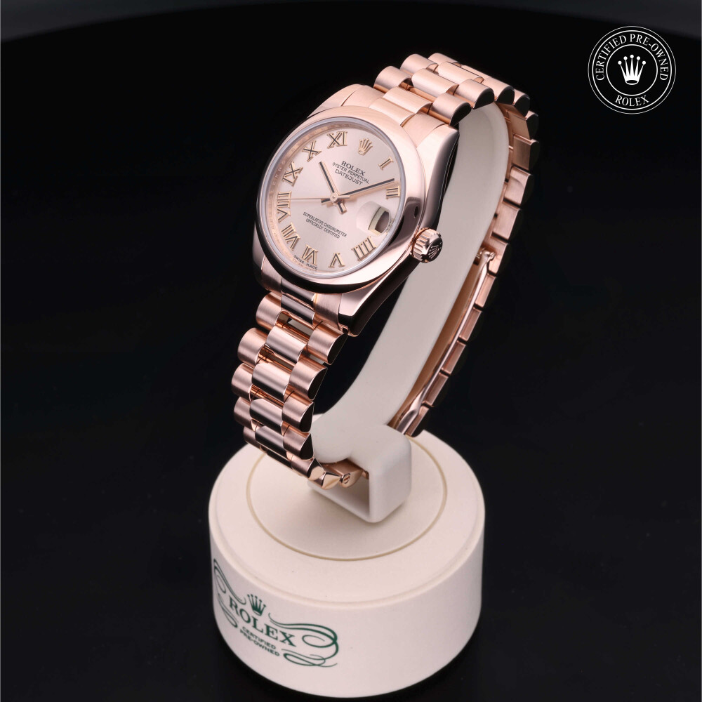 rolex-certified-pre-owned-Datejust-31 mm-18ct Everose Gold-2014-M178245F-0030