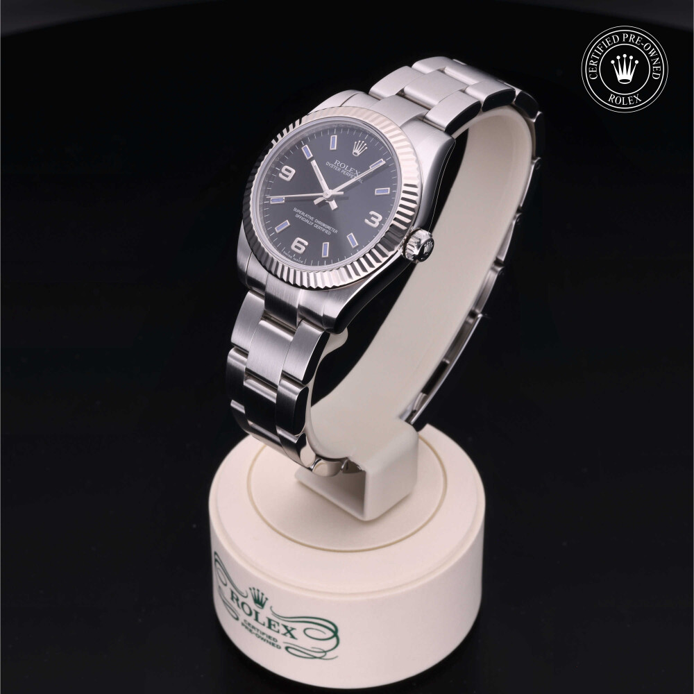 rolex-certified-pre-owned-Oyster Perpetual-31 mm-White Rolesor-2008-177234