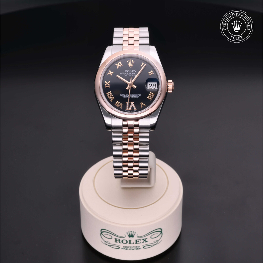 rolex-certified-pre-owned-Datejust-31 mm-Everose Rolesor-2012-M178241-0071