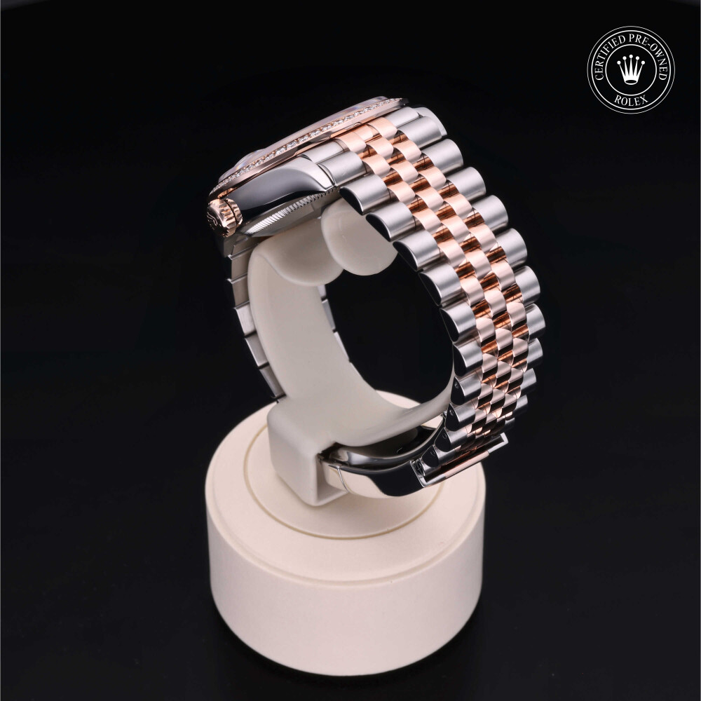 rolex-certified-pre-owned-Datejust-36 mm-Everose Rolesor-2019-M126281RBR-0011