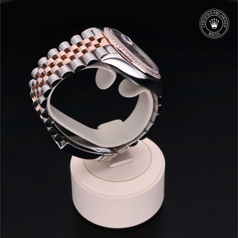 rolex-certified-pre-owned-Datejust-36 mm-Everose Rolesor-2019-M126281RBR-0011