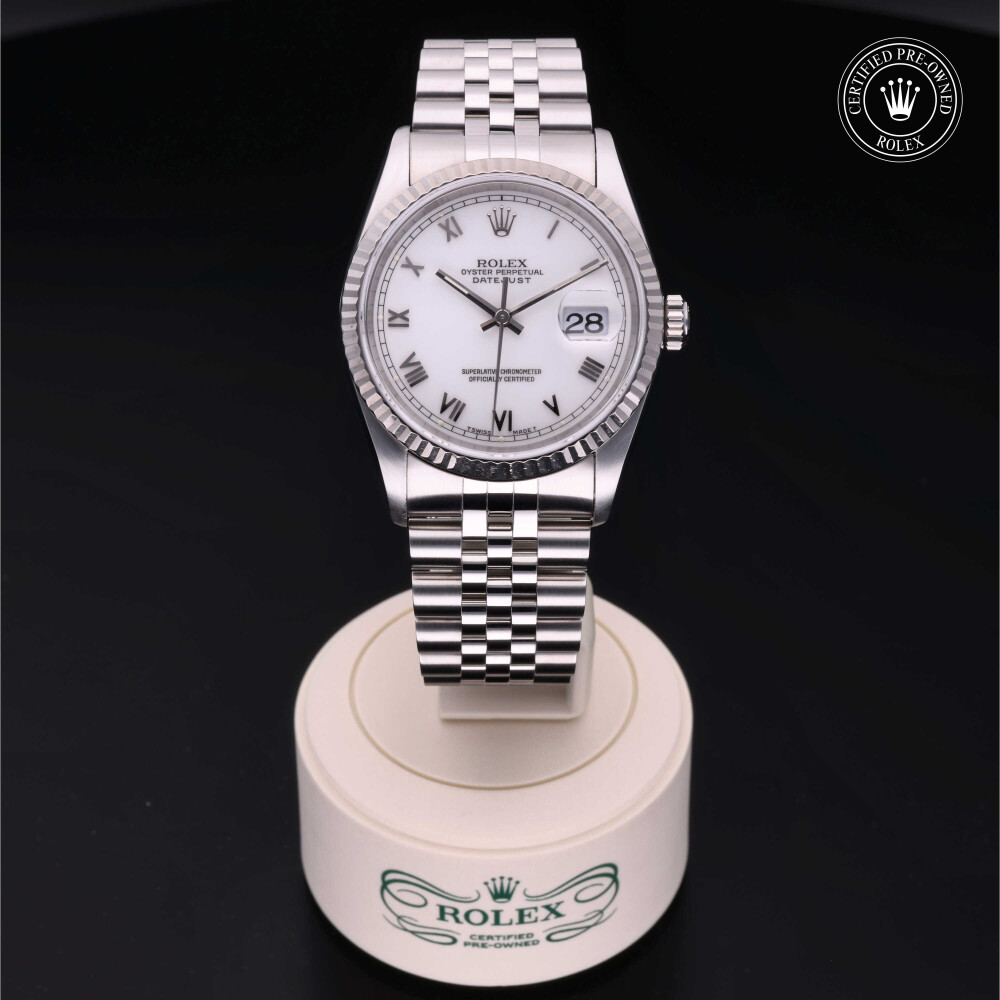 rolex-certified-pre-owned-Datejust-36 mm-White Rolesor-1997-M16234-0051